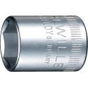 Douille 1/4" 9 mm 6kt. Stahlwille