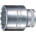Douille 1/2" 8mm 12kt. Stahlwille