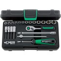 Coffret de douilles 1/4" 22 pièces 40/44/17/5QR