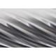 Fraise sur tige de 6 mm, en carbure, forme sphérique KUD, denture INOX, Forme : KUD 1210, Ø de la tête 12 mm, Long. de tête 10 mm, Long. totale : 51 mm