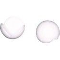 Coins meuble 35mm blanc (Par 25)
