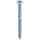 Vis HECO-TOPIX - tete fraisée - SeKo T-Drive 8,0x460 zingué Filetage partiel (Par 50)