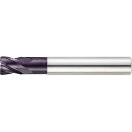 Fraise torique extra courte, type N, en carbure monobloc, UF, revêtement TiAIN, Ø d1 : 6,0 mm, Long. totale l1 55 mm, Long. coupe l2 7 mm