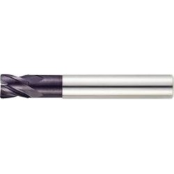 Fraise torique extra courte, type N, en carbure monobloc, UF, revêtement TiAIN, Ø d1 : 8,0 mm, Long. totale l1 60 mm, Long. coupe l2 10 mm
