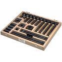 Jeu de vis de serrage pour rainures en T M20x22 AMF