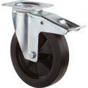 Roulette 160mm avec frein L120.B60.160