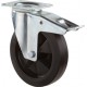 Roulette 200mm avec frein L120.B60.200