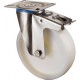 Roulette avec frein 125mm 130KG Tragpour