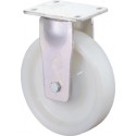 Roulette charge lourdes - Plastique 100 mm