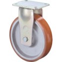 Roulette charge lourdes - Polyuréthane 150 mm