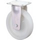 Roulette charge lourdes - Plastique 85 mm