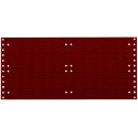 Plaque RAL 3004,1981x457mm