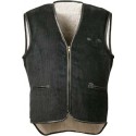 Gilet Chaud sans manche Gr.S, noir