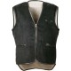 Gilet Chaud sans manche Gr.2XL, noir