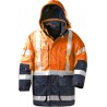 Parka haute visibilité WALLACE 4 en 1 Taille M, orange