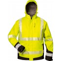 Veste softshell Haute visibilité MELVIN Taille XL, jaune/noir