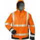 Veste softshell Haute visibilité LUKAS Taille S, orange/noir