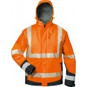 Veste softshell Haute visibilité LUKAS Taille S, orange/noir
