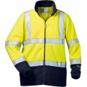 Veste softshell Haute visibilité Valentin Taille L, jaune-marine