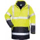 Parka haute visibilité SPENCER Taille XL, jaune/marine