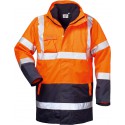 Parka haute visibilité TRAVIS Taille 3XL, orange/marine