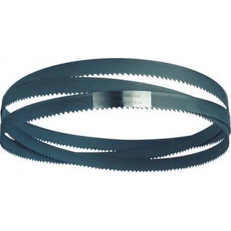 Bande de scie bimétal RÖNTGEN bi-alfa Cobalt M42, Long. : 3150 mm, Larg. : 27 mm, Épais. : 0,9 mm, Dents par pouce : 4-6 H