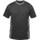 T-Shirt Madrid, Taille 3XL, noir/gris