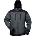 Blouson softshell Aouix, Taille S, gris/noir