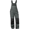 Salopette Bolton, Taille 52, gris/noir