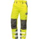 Pantalon de travail haute visibilité PARIS Taille 50, jaune/gris