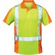 Polo-T-Shirt haute visibilité ZWOLLE Taille L, jaune/orange