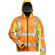 Veste softshell Haute visibilité HOSS Taille S, orange/jaune