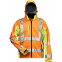 Veste softshell Haute visibilité HOSS Taille 3XL, orange/jaune