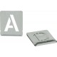 Pochoir chiffres A-Z SH 40mm Turnus