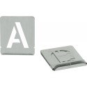 Pochoir chiffres A-Z SH 60mm Turnus