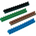 Prise bornier VDE 2,5-6,0mm2 12 Jager (Par 10)