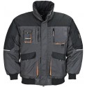 Gilet de Pilote pour Homme 4629, Taille XL, gris foncé