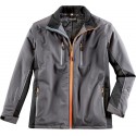 Veste Softshell 9618 Taille M, noir/anthracite
