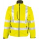 Veste softshell Haute visibilité Taille L, jaune fluo