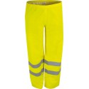 Pantalon de pluie Haute visibilité JAUNE Taille L, jaune