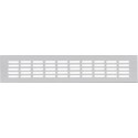 Plaque grille aération 150x300 mm, F1 rainuré 30x5 mm