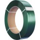 PET Bande cerclage vert 15,5x0,65 mm, Rol a 2000m
