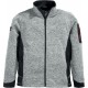 Veste Christoph,280g/m2, Taille 2XL,gris/noir