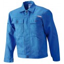 Veste de travail , 100% coton,290 g/m2,Gr.52,bleu