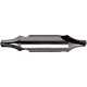 Foret à centrer sans méplat DIN333 HSS forme R type N 60° 2mm GÜHRING 1 PCS