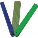 Pierre a aiguiser FWEC 110x23 vert /bleu DMT