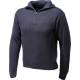 Pull-over , Avec col roulé et zip, Taille L, marine