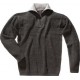Pull-over Taille XL, gris foncé chiné