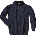 Pull-over de travail Taille XL,bleu chiné