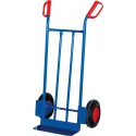 Diable 250 kg avec bavette 150x400 mm Pneu gonflable